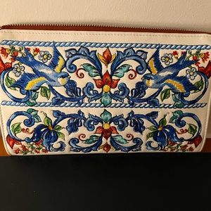 Brighton Volare Embroidered Purse